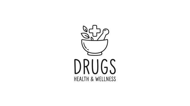 Mortar and pestle pharmacy drugs.
