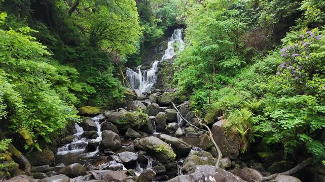 Torc Waterfall in Kerry, Ireland