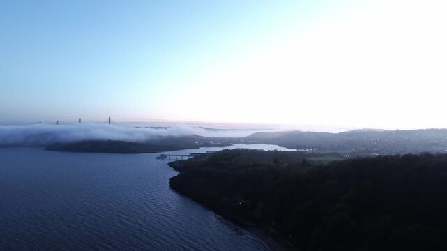 Sea Bridge In The Mist