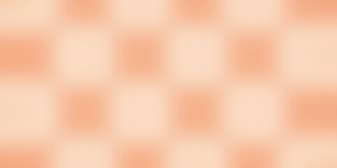 Orange checkerboard pattern background, ombre gradient style, noisy and grain texture, trendy aesthetic multicolor wallpaper element © Stripe
