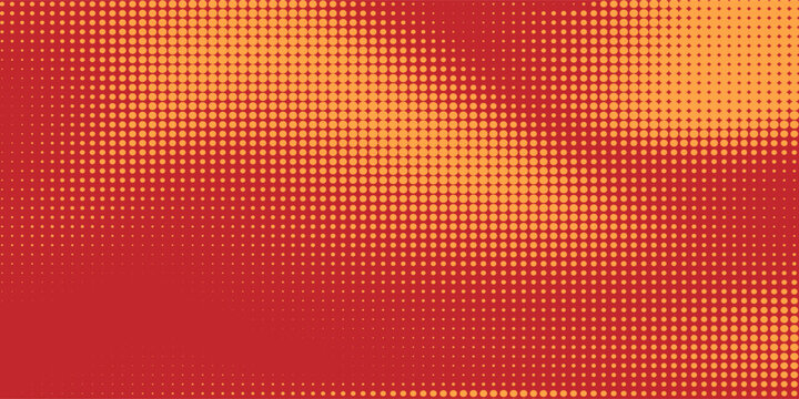 Warm Gradient Dot Pattern Abstract Background