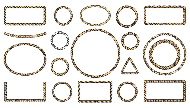 collection of various decorative border frames with leopard print texture, geometric and organic shapes, abstract grunge element