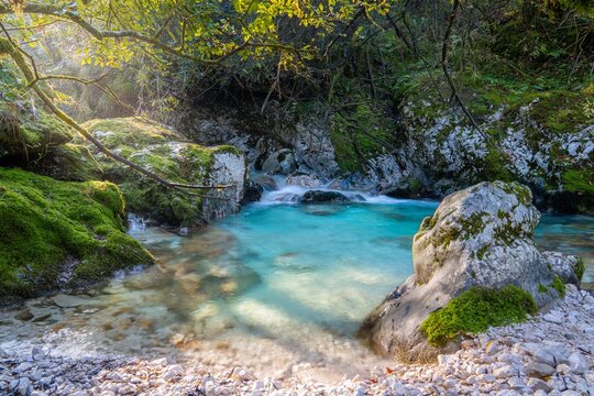 M&auml;rchenhafter Ort an der Soča