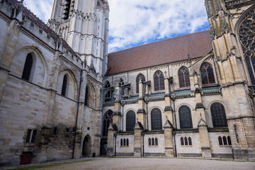 Sens Cathedral is a Catholic cathedral located in the city of Sens, in Burgundy-Franche-Comté, in eastern France. © Joan Vadell
