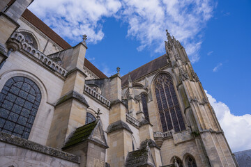 Sens Cathedral is a Catholic cathedral located in the city of Sens, in Burgundy-Franche-Comté, in eastern France. © Joan Vadell
