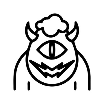 One-Eyed Monster Character
