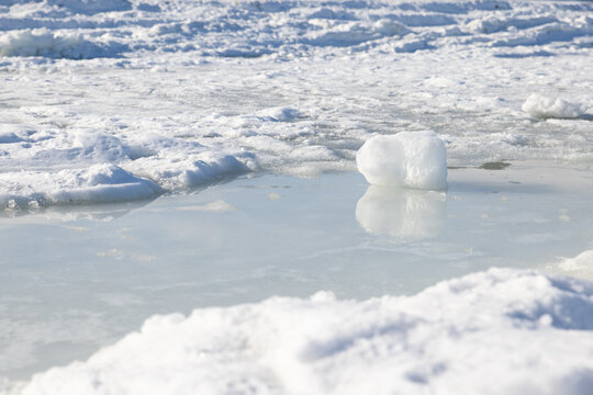 Frozen Baltic Sea, R&uuml;gen, 2026