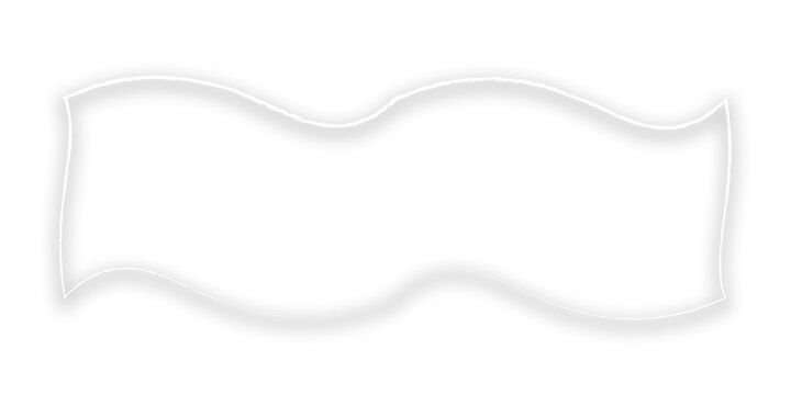 Black and white abstract irregular border with wavy lines keywords: abstract, border, frame isolated on a transparent background