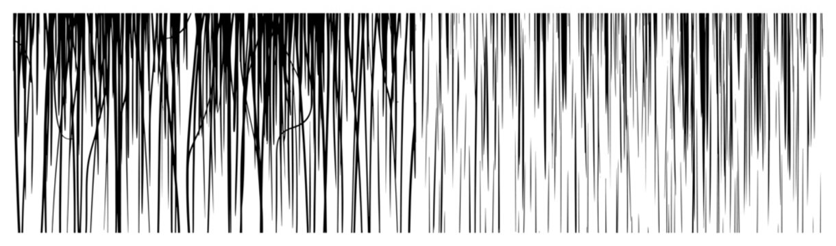 Vertical sketchy lines and grunge strokes creating abstract texture pattern