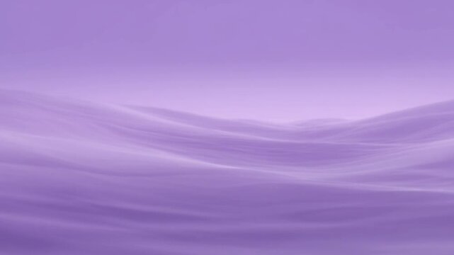 Serene Lavender Waves: Abstract soft waves of gentle lavender hues create a calming and ethereal atmosphere, suggesting tranquility and peacefulness.