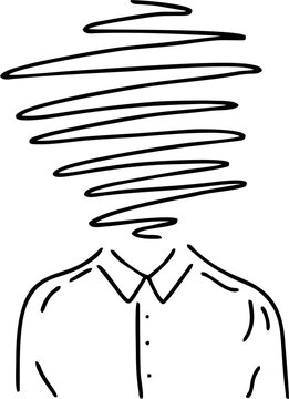 Nine symbolic line drawings illustrating diverse states of human consciousness.