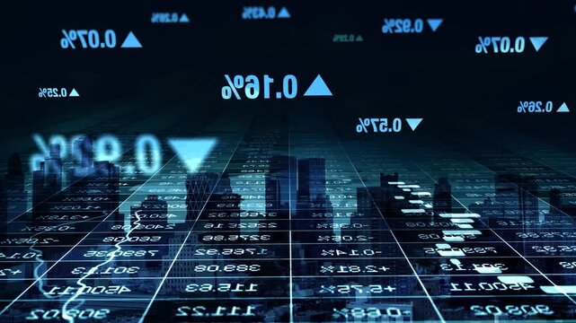 Finance business stock market chart data information background