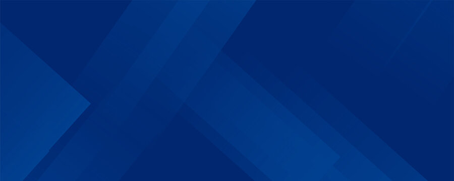 Abstract blue background with glowing geometric lines. Modern blue gradient square shape design. Futuristic technology concept.