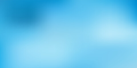 Obraz premium Minimalist Calm Light Blue Gradient Background with Smooth, Soft Blurred Lighting and Sky Blue Hues, Eps 10, Ilustration, Desain