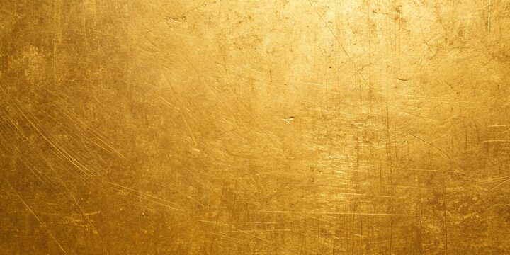 brushed gold texture metallic surface with scratches and subtle gradient