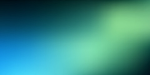 Obraz premium Minimalist Abstract Smooth Gradient Background. Color Transition from Green to Blue. Modern Backdrop Template for Branding, Vector image, Eps 10
