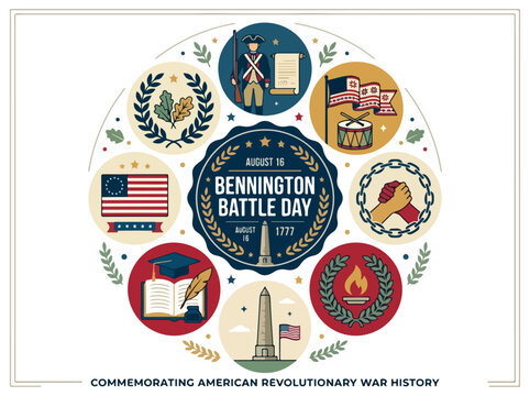American Revolutionary War Historical Commemoration Badge.
