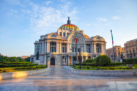 The Fine Arts Palace aka Palacio de Bellas Artes - Mexico city, Mexico