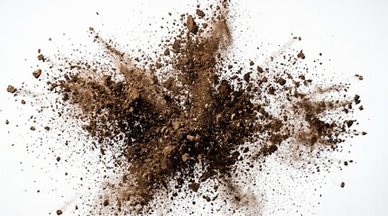 Fototapeta premium splash of water on white background