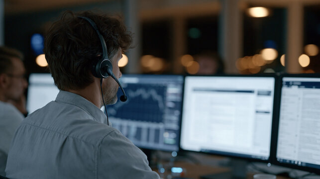 A dedicated incident response team receives an emergency activation alert in a network operations center at midnight as analysts immediately pull up threat hunting dashboards,