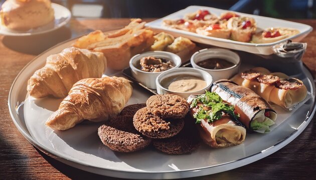 photo of cafeteria food