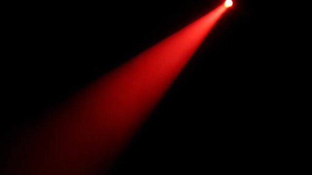 Red stage spotlight effect material, multi-color stage beam light effect