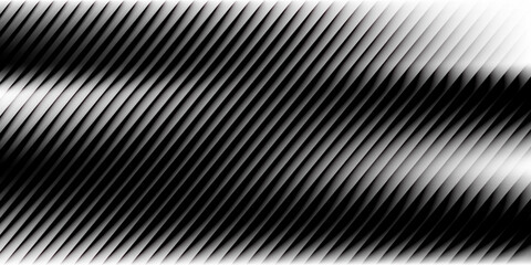 A striking monochrome abstract image with vertical lines forming a dynamic pattern in black and white, offering a bold visual impact and artistic flair. © Ribut