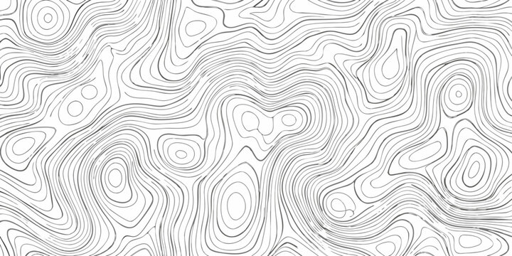 topographic wave pattern seamless vector contour lines