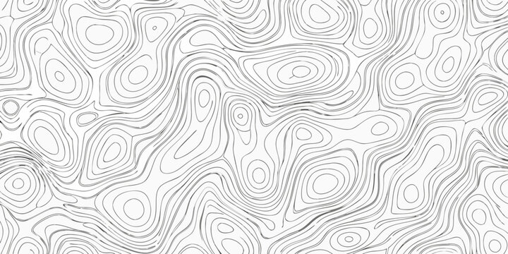 topographic wave pattern on white background seamless