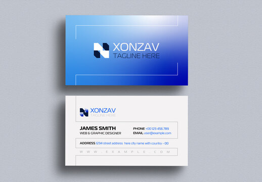 Corporate Business Card Template
