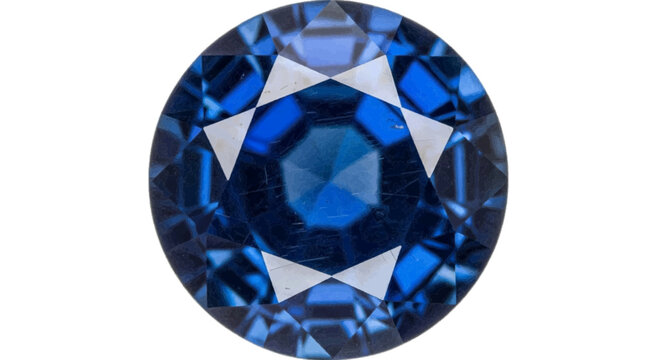 Minimal black silhouette icon, simple flat vector, bold black shape, no, no shading macro shot of a brilliant cut blue sapphire gemstone on a, flat icon style