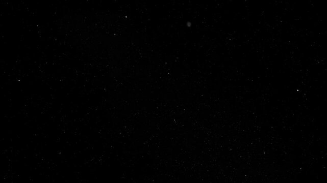 Material logo display, bright starry sky time-lapse photography