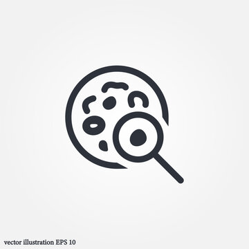 hormonal examination icon symbol illustration vector eps10 logo template design pattern seamless bright minimal design flat design realistic style simple design modern design