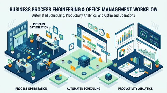 Business process engineering office workflow.
