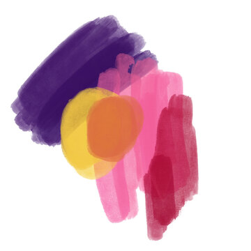 Watercolor Painting Abstract