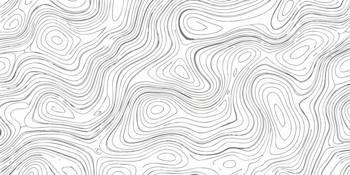 topographic wave pattern on white background contour