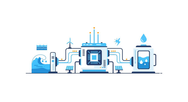Renewable Energy Conversion System: Water, Wind, Solar to Power