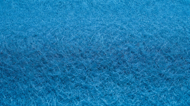 Abstract Macro Background of Vibrant Blue Fibrous Texture HighResolution Detail of Synthetic NonWoven Material for Industrial Design and Textile