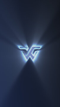 Vertical Backlight Logo Reveal for Energetic Social Media Branding and Professional Stories