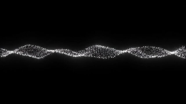 Black background particle light effect material, particle light wave dynamic back