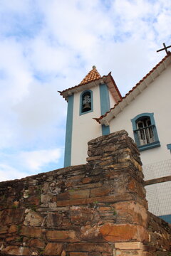 Arquitetura Colonial Hist&oacute;rica em S&atilde;o Bartolomeu, Ouro Preto, Minas Gerais, Brasil