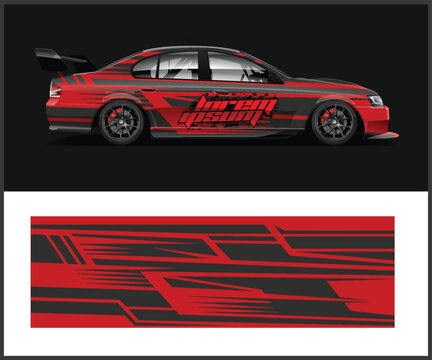 Minimalist Flat Vector Car Design