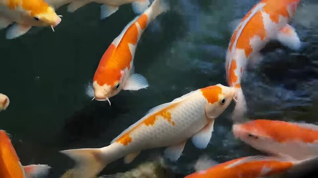 goldfish in aquarium