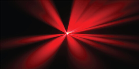 A vibrant abstract red background with glowing laser rays, bright orange energy lines, and a dark motion texture creates a dynamic, modern wallpaper design © TANZUM AKTER