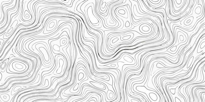 topographic wave pattern on white background contour