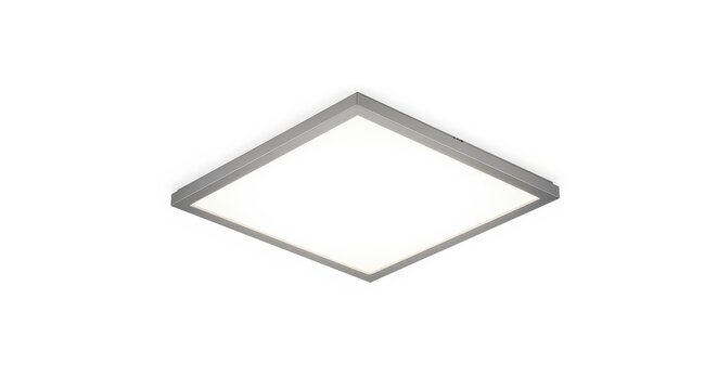 Modern square flush mount ceiling light fixture
