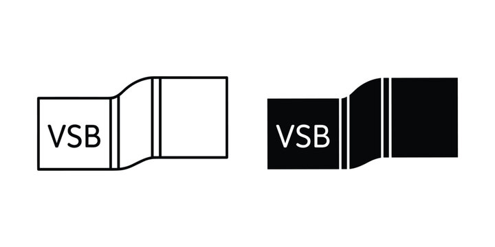 VSB logo mark in white and black on a clean background representing a product identifier
