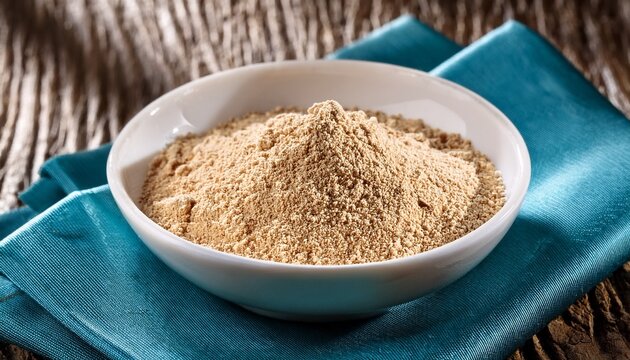 close up nutritional yeast