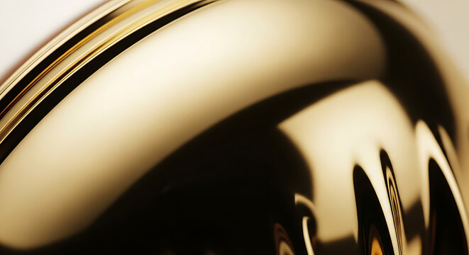 A close-up view of a golden, intricately designed, ornate, decorative, and detailed ring