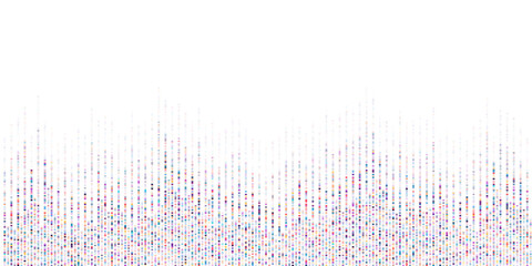Dna test infographic. Genome sequence map. © natrot